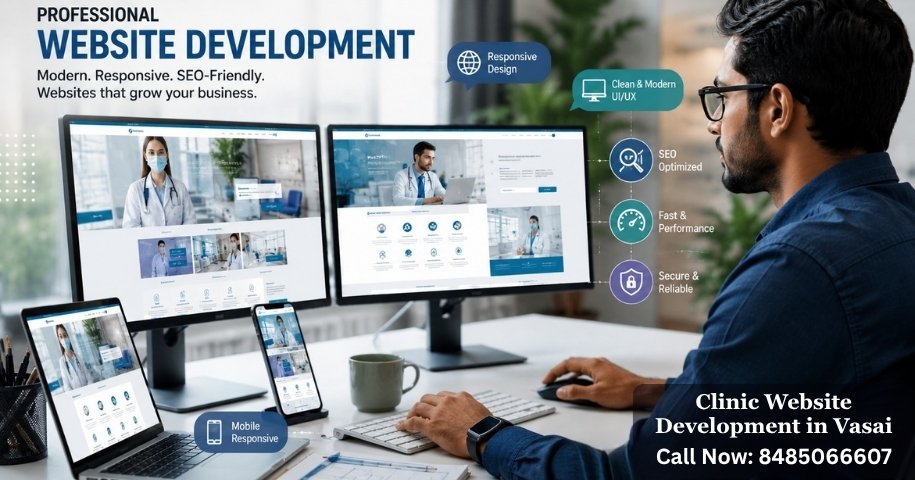 Clinic Website Development in Vasai