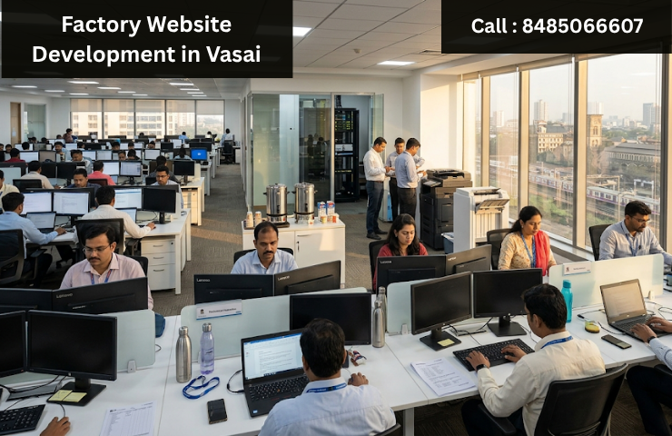 Factory Website Development in Vasai