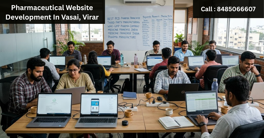 Pharmaceutical Website Development In Vasai, Virar