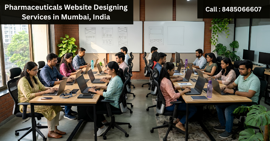 Pharmaceuticals Website Designing Services in Mumbai, India