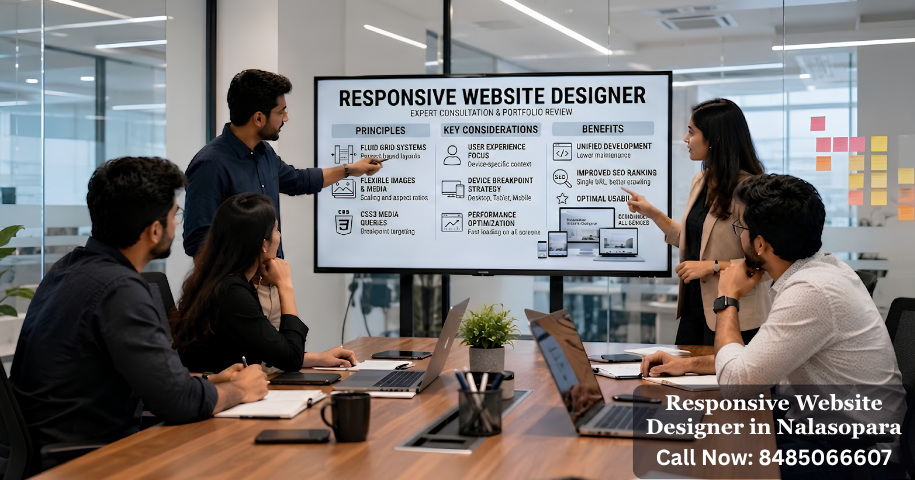Responsive Website Designer in Nalasopara