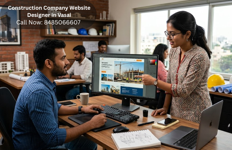 Best Construction Company Website Designer in Vasai