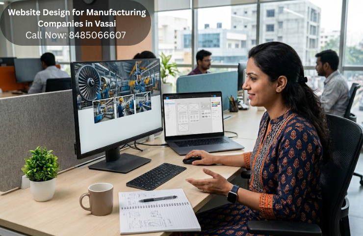 Best Website Design for Manufacturing Companies in Vasai