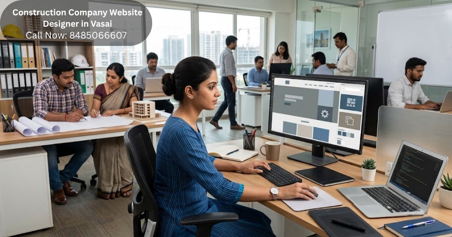 Construction Company Website Designer in Vasai