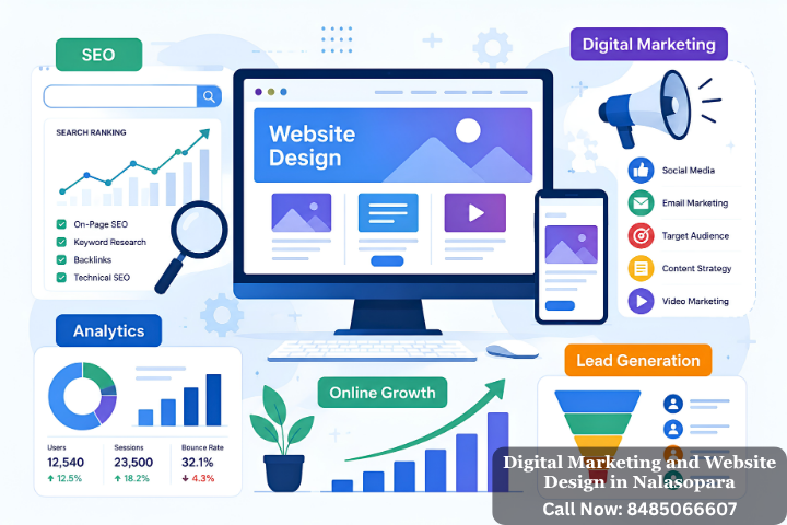 Digital Marketing and Website Design in Nalasopara