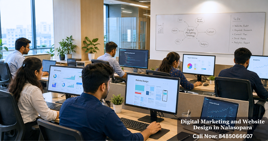 Digital Marketing and Website Design in Nalasopara