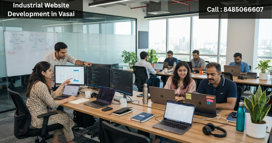 Industrial Website Development in Vasai
