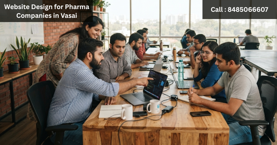 Website Design for Pharma Companies in Vasai